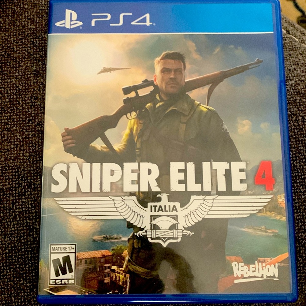 Sniper Elite 4 PlayStation 4 disk